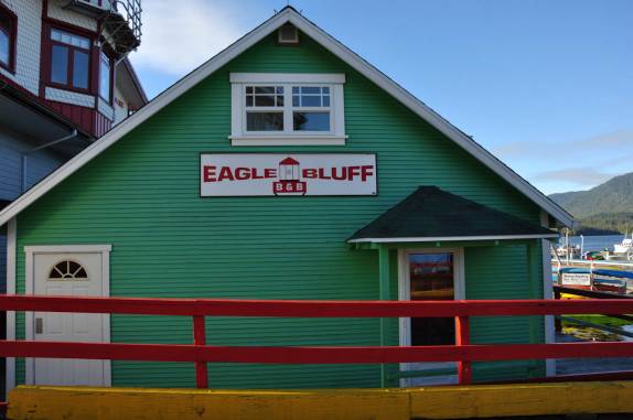 Nosso charmoso B&B em Prince Rupert, na British columbia, oeste do Canadá